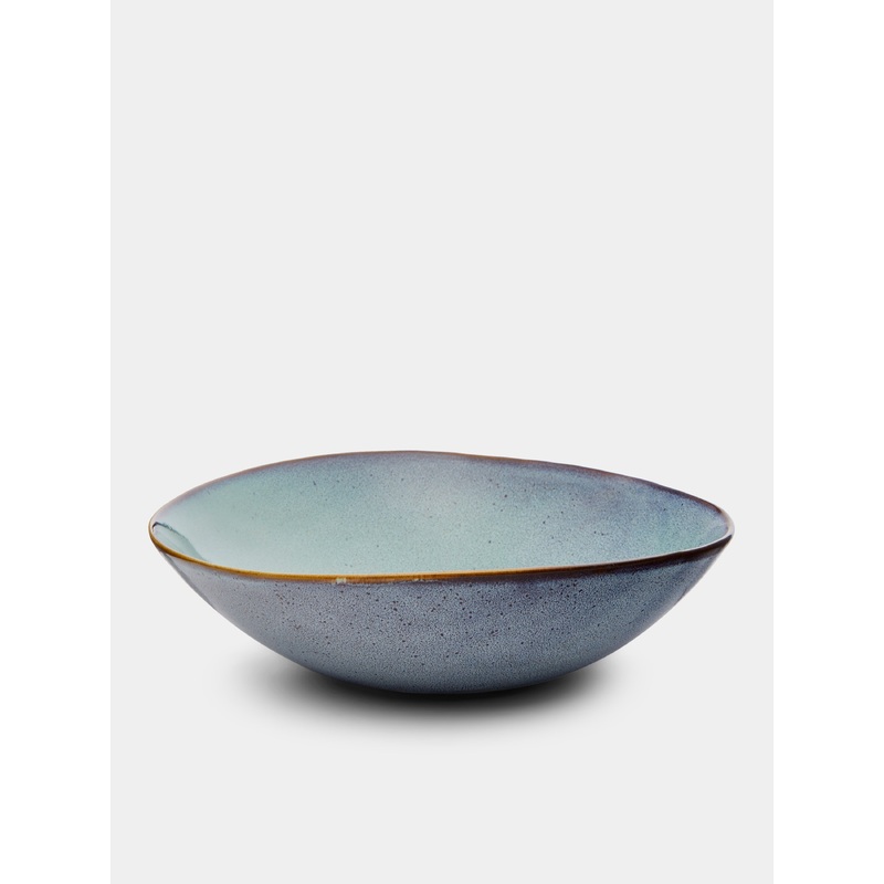 Hand-Glazed Ceramic Large Bowl