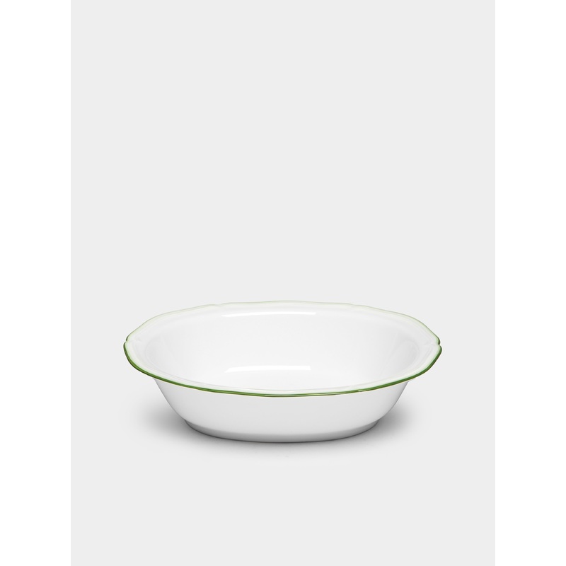 Touraine Hand-Painted Porcelain Vegetable Serving Dish
