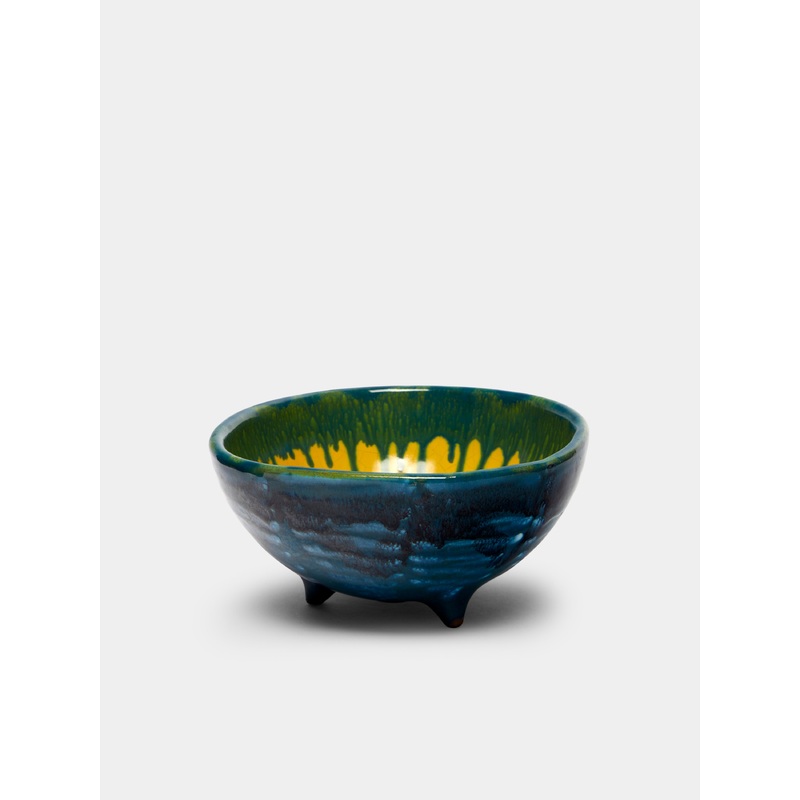 1950s-1970s Fat Lava Ceramic Bowl