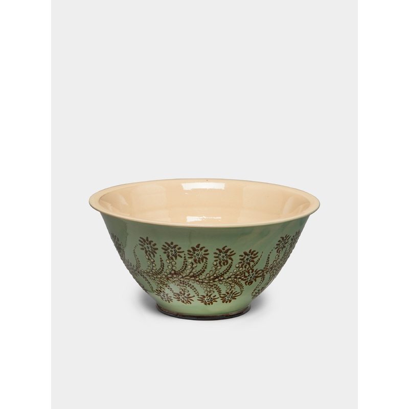 Flowers Hand-Painted Ceramic Small Bowl