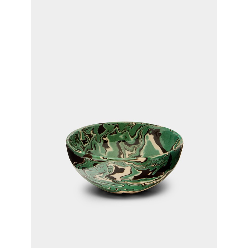 Marbled Ceramic Serving Bowl