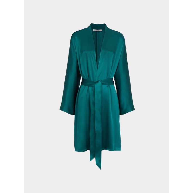Silk Long Robe  | Size: M