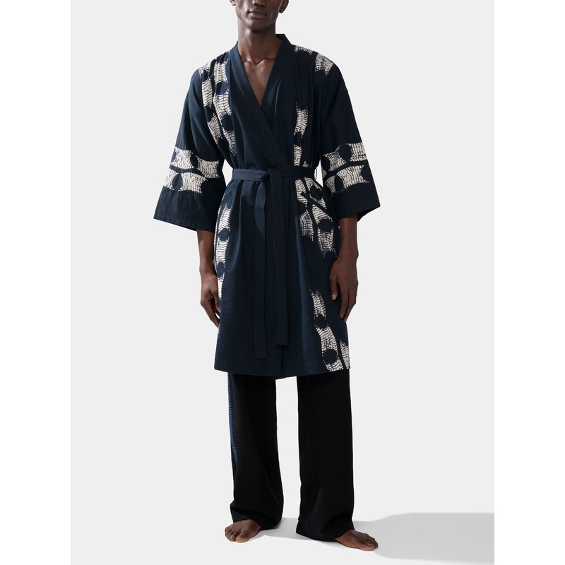 Toits Shibori Cotton Kimono | One Size