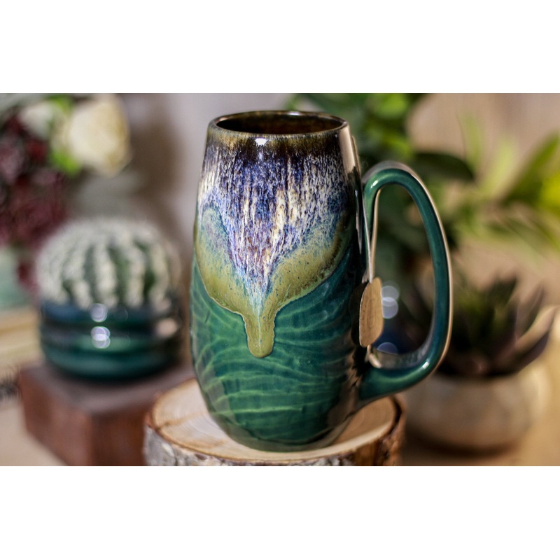 04-C Electric Falls Notched Mug, 15 oz.
