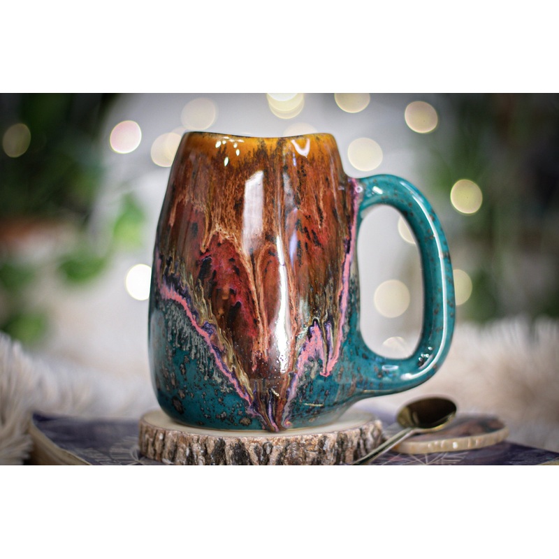 06-C Molten Caramel Variation Mug, 22 oz.