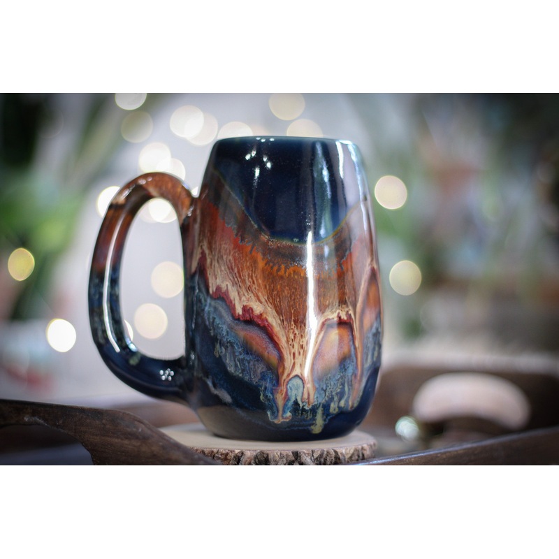13-D Fire & Ice Mug, 22 oz.