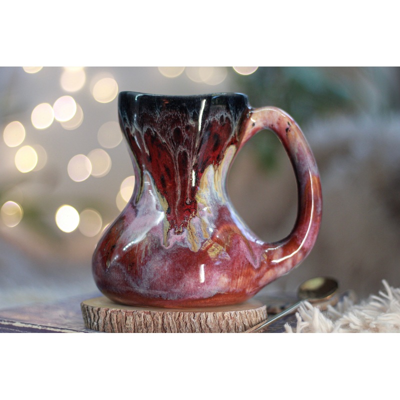 13-D Red EXPERIMENT Mug, 19 oz.