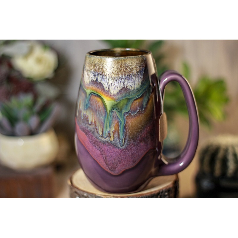 16-A New Earth Notched Mug, 20 oz.