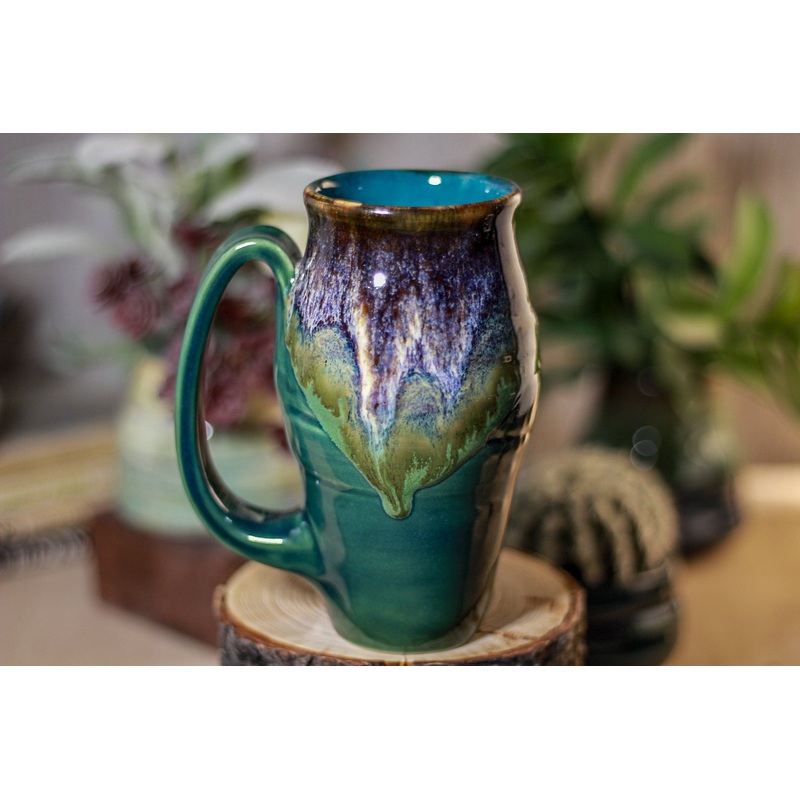 19-C Electric Falls Beer Mug,13 oz