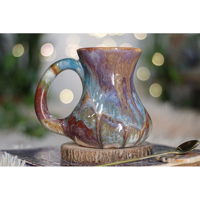 20-E EXPERIMENT Gourd Mug, 14 oz.