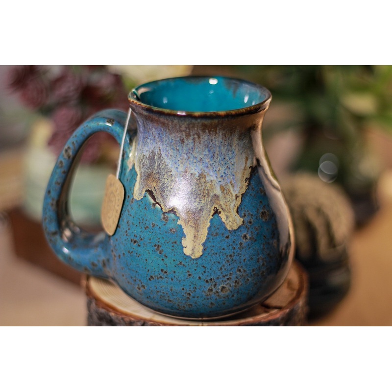 21-D Prototype Barely Flared Notched Mug, 14 oz.