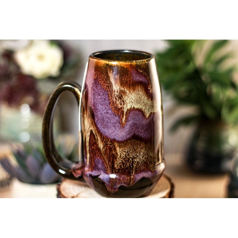 31-E Molten Beauty Notched Acorn Mug, 15 oz.
