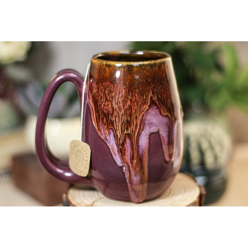 32-D Cosmic Cavern Notched Mug, 14 oz.