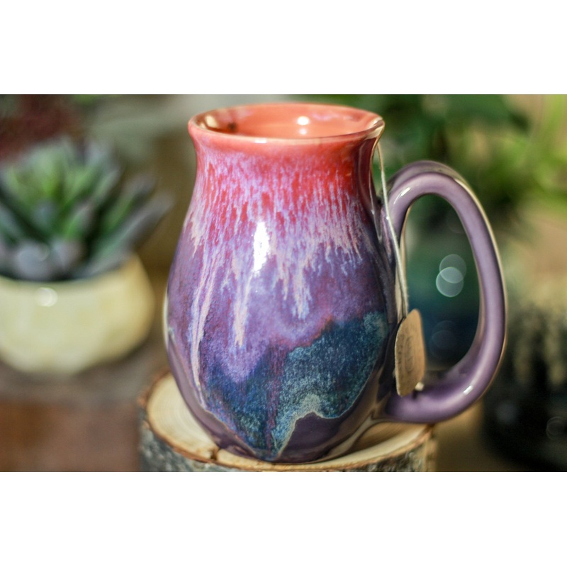 36-B Flaming Phoenix Barely Flared Notched Mug, 13 oz.