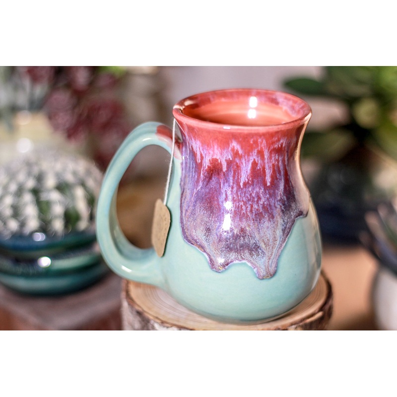 39-C Flaming Phoenix Barely Flared Notched Mug, 12 oz.