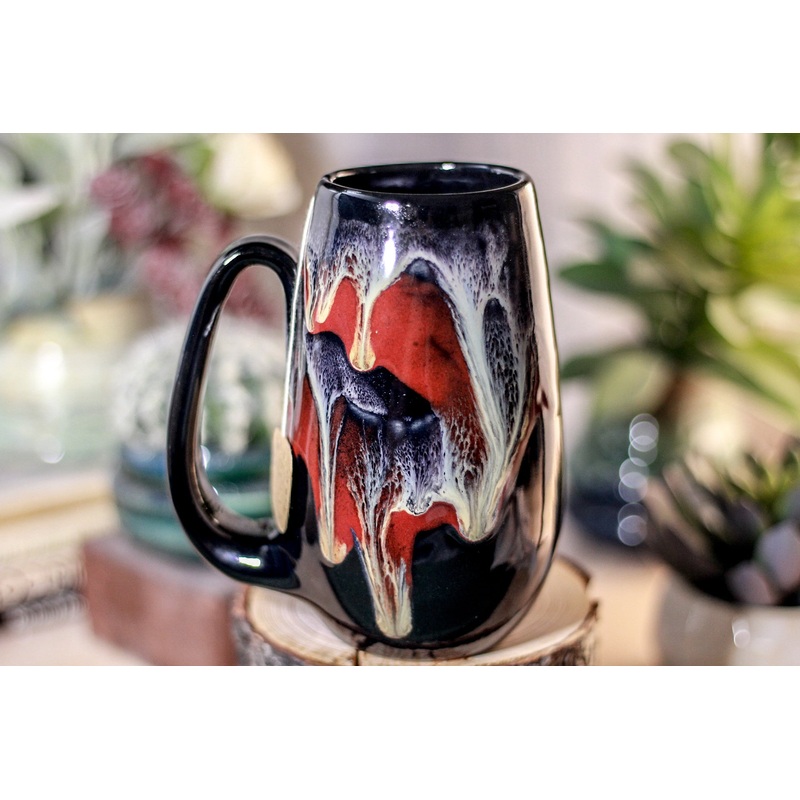 40-E Molten Grotto Notched Mug, 16 oz