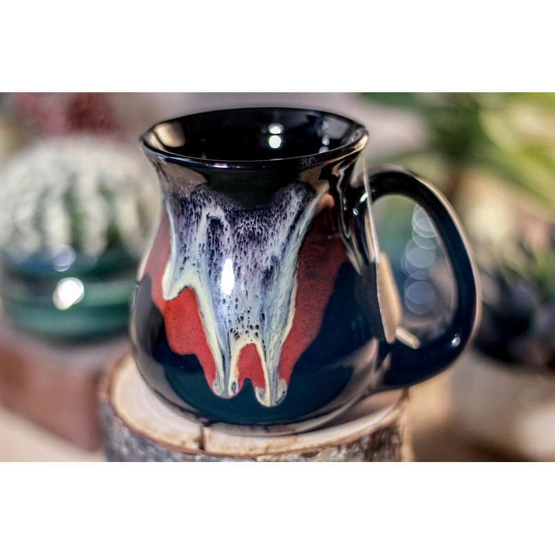 41-F Molten Cavern Flared Notched Mug, 13 oz.