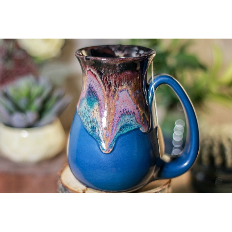 43-B Purple Haze Barely Flared Notched Mug, 15 oz.