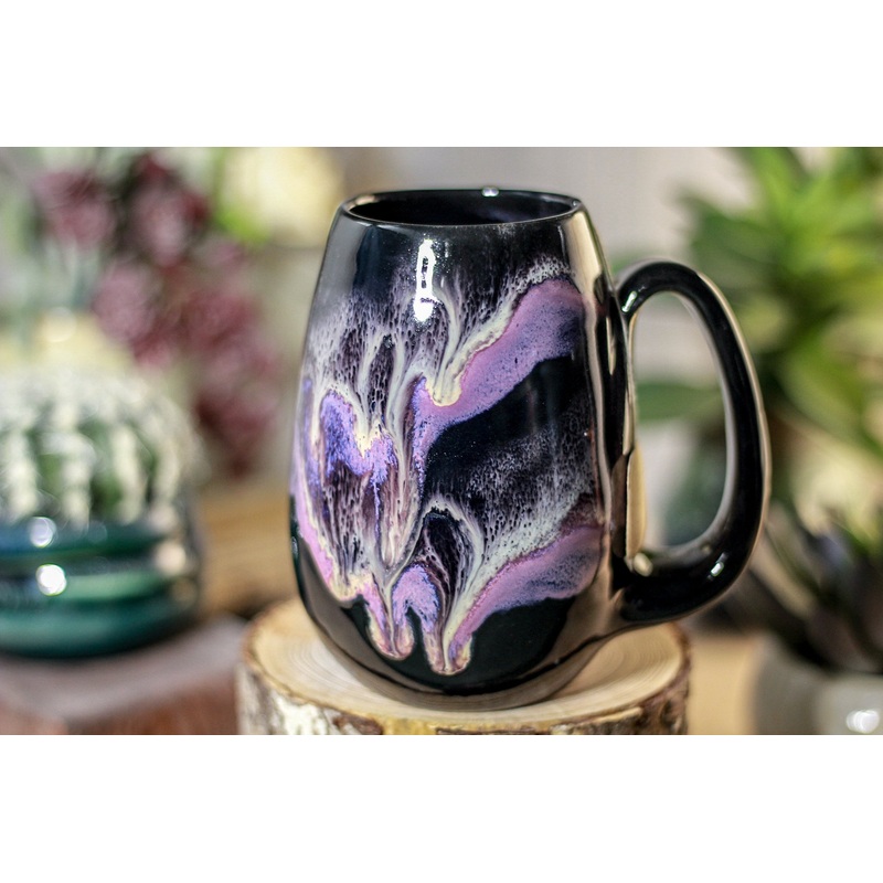 44-E Amethyst Grotto Flared Notched Mug, 15 oz