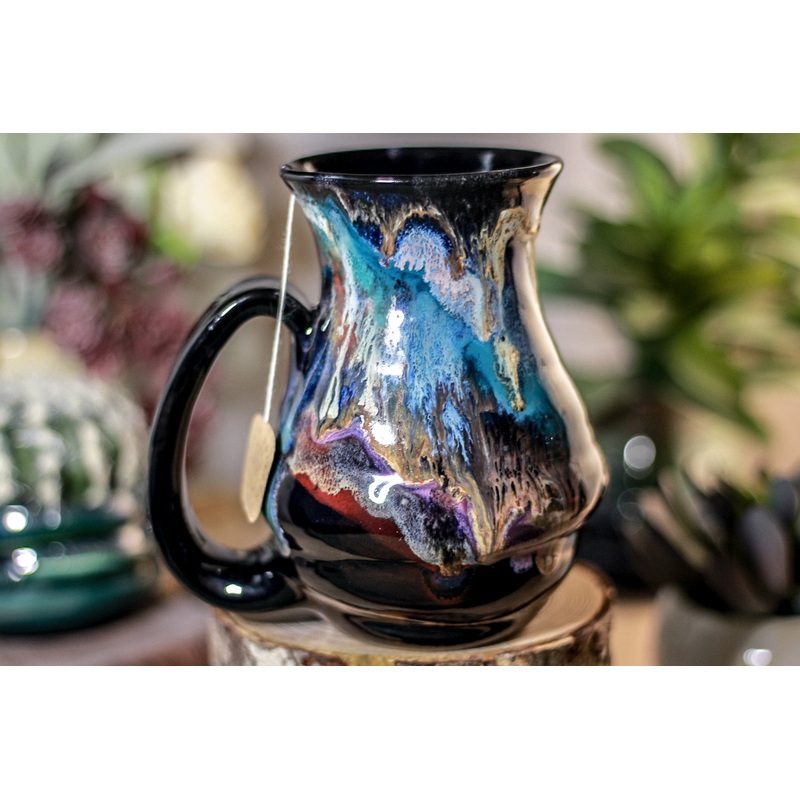 46-C Cosmic Grotto Flared Notched Mug, 17 oz
