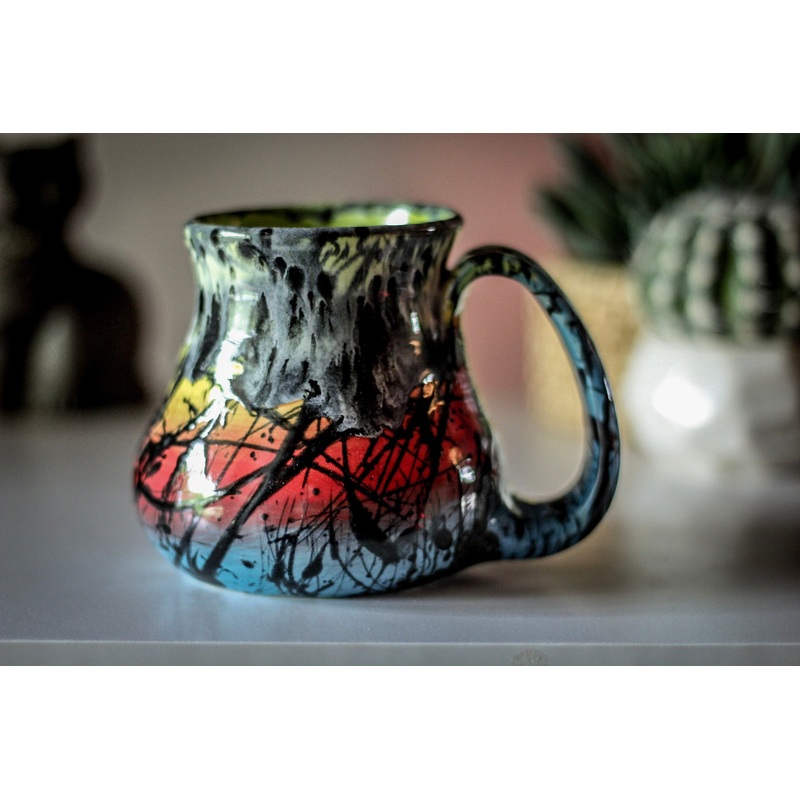01-B Corona Flow Flared Mug, 15 oz.