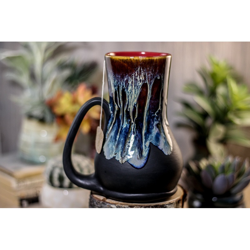 01-D New Wave Notched Mug, 21 oz.