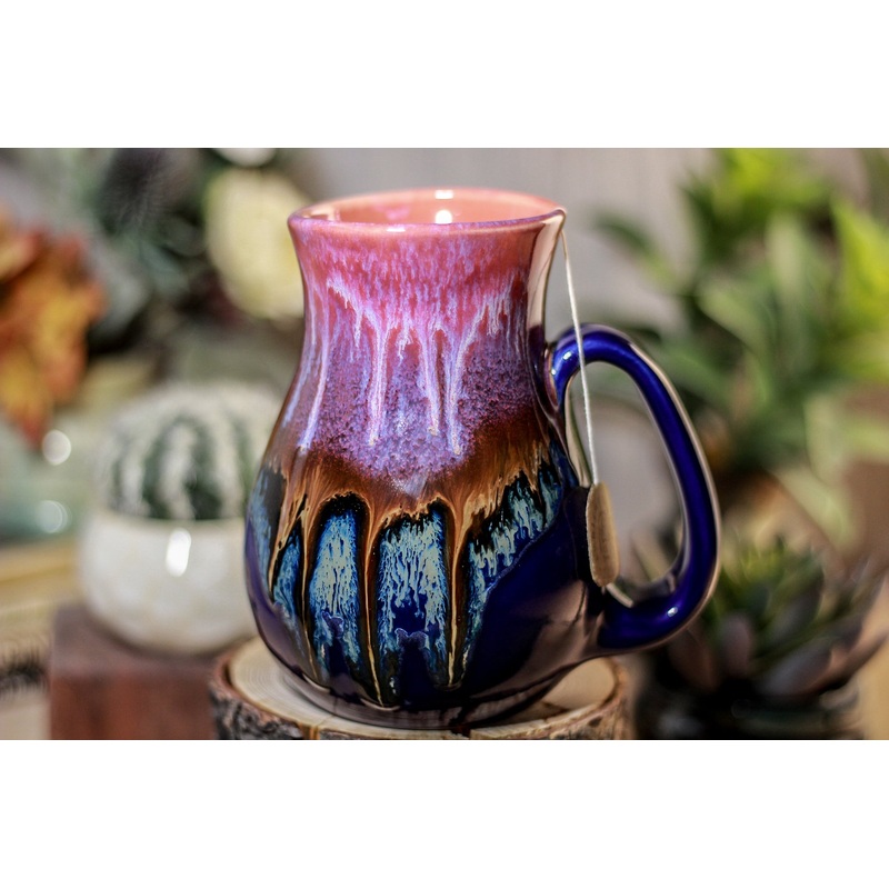 04-A PROTOTYPE Baja Sunrise Barely Flared Notched Mug, 19 oz.