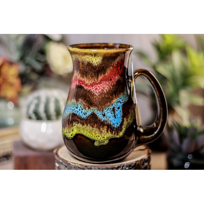 04-C PROTOTYPE Barely Flared Notched Mug, 16 oz.