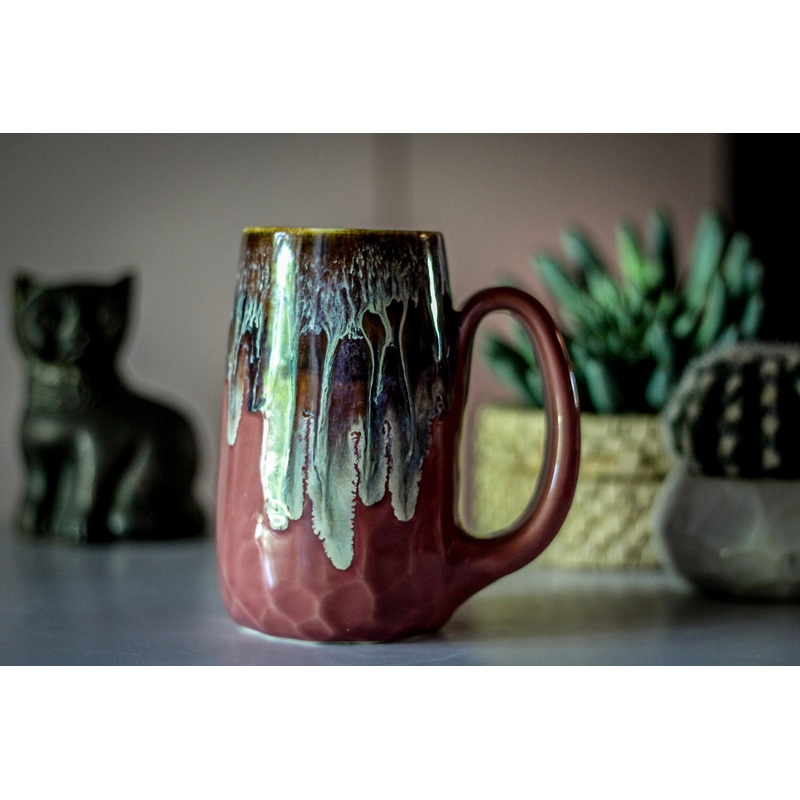 07-D New Wave Crystal Mug, 17 oz.