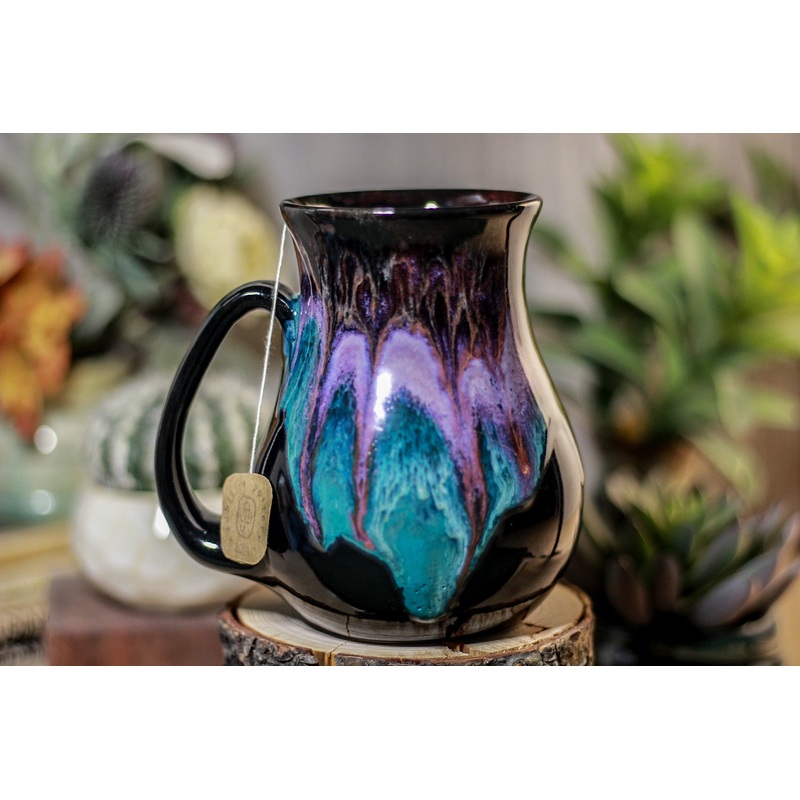 09-B Purple Haze Barely Flared Notched Mug, 21 oz.