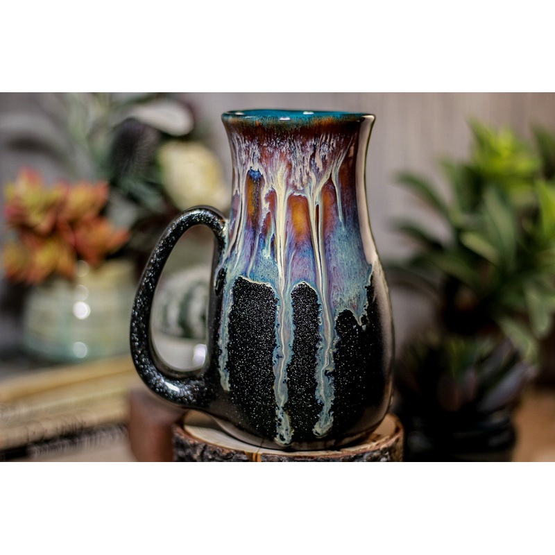 12-D New Wave Barely Flared Stein Mug, 22 oz.