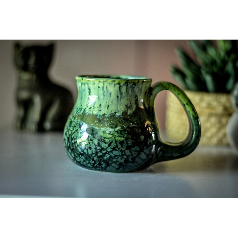 15-C Dragon PROTOTYPE Barely Flared Mug, 12 oz.