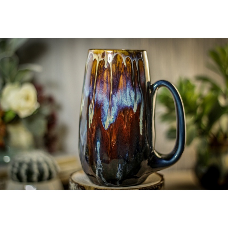 16-C Electric Falls Crystal Mug, 23 oz.