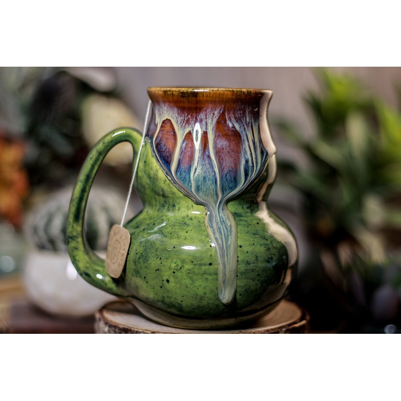 18-D New Wave Barely Flared Curvy Notched Mug, 16 oz.