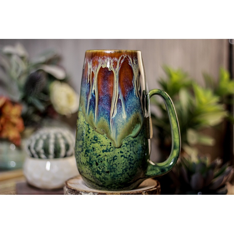 19-D New Wave Notched Mug, 23 oz.