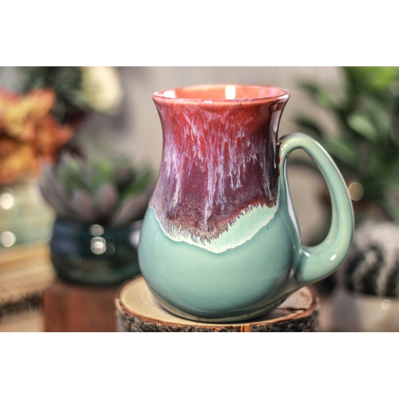 31-C Flaming Phoenix Barely Flared Mug, 15 oz.