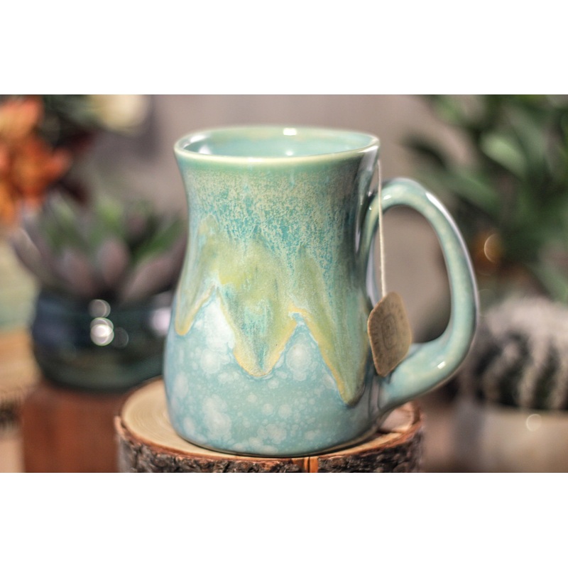 32-E Atlantean Frost PROTOTYPE Barely Flared Notched Mug, 12 oz.
