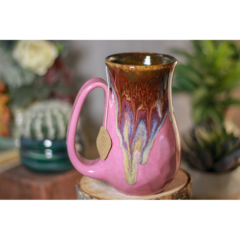 36-B Barely Flared Notched Crystal Mug, 13 oz. - 30% off