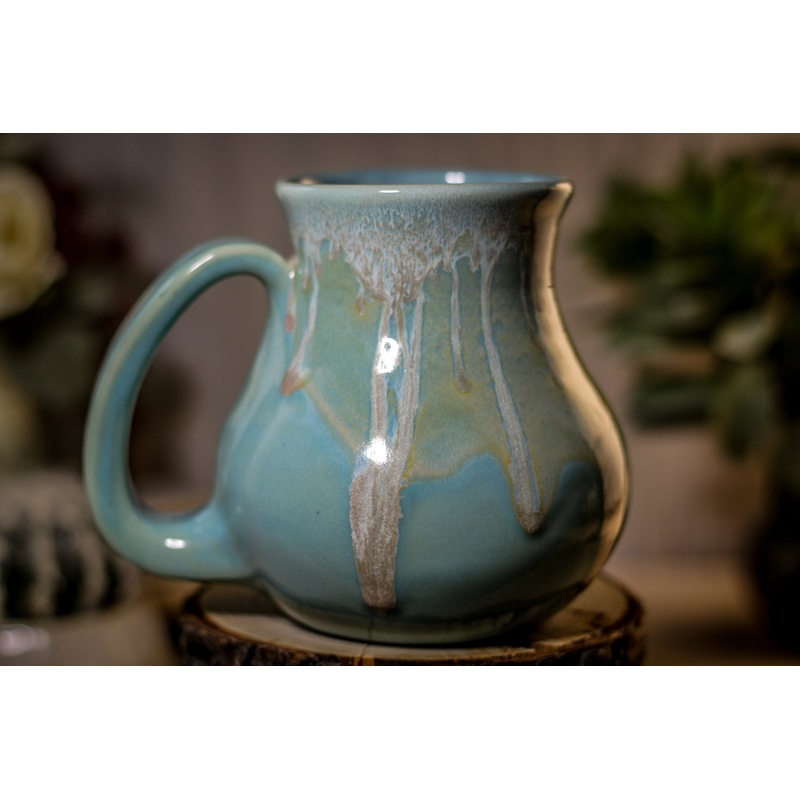 36-E Atlantean Jade Variation Flared Mug, 15 oz.