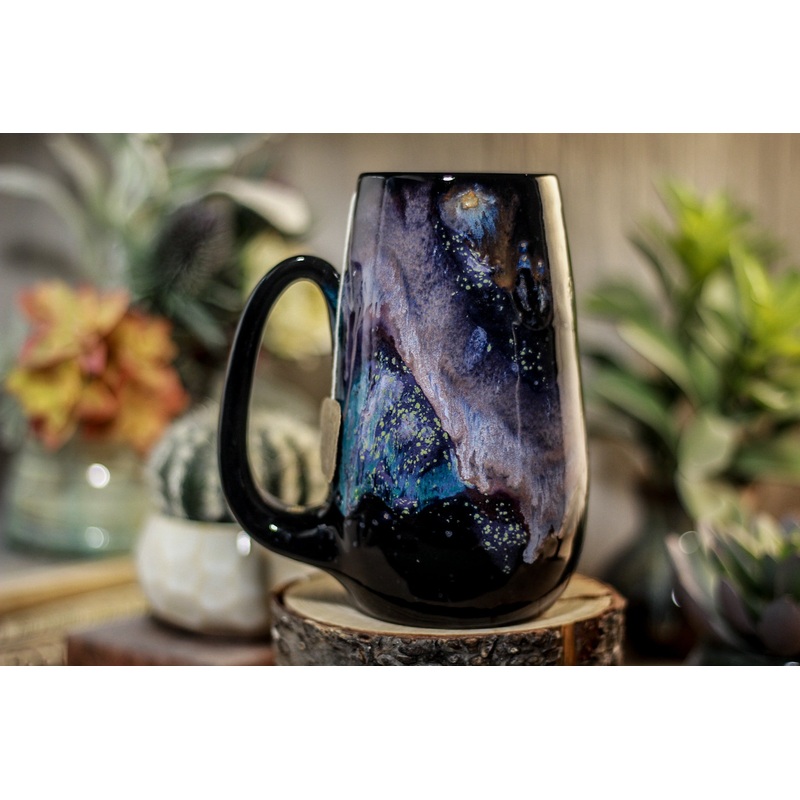 41-A Amethyst Stellar Notched Mug, 19 oz