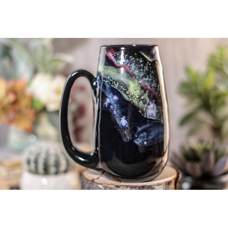 43-A Cosmic Rainbow Mug, 19 oz.