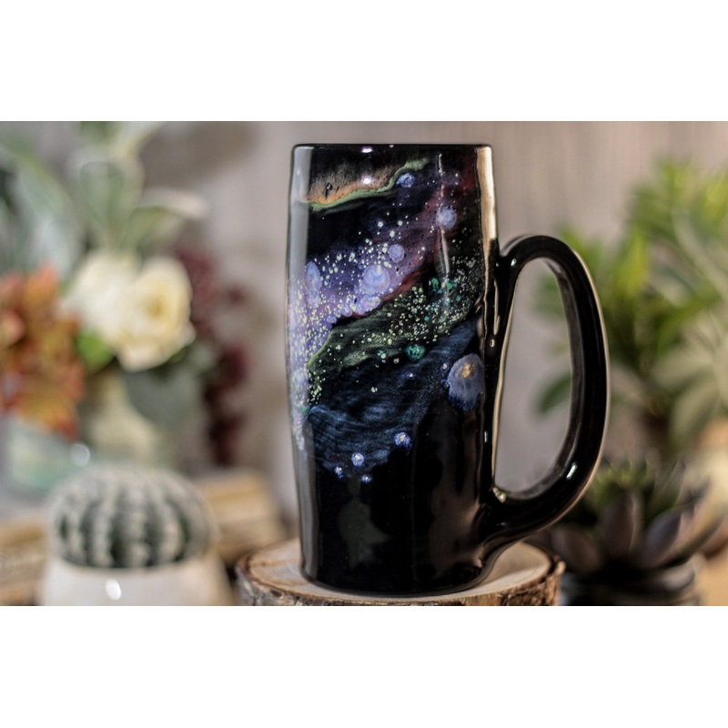 44-A Cosmic Rainbow Stein Mug, 17 oz.