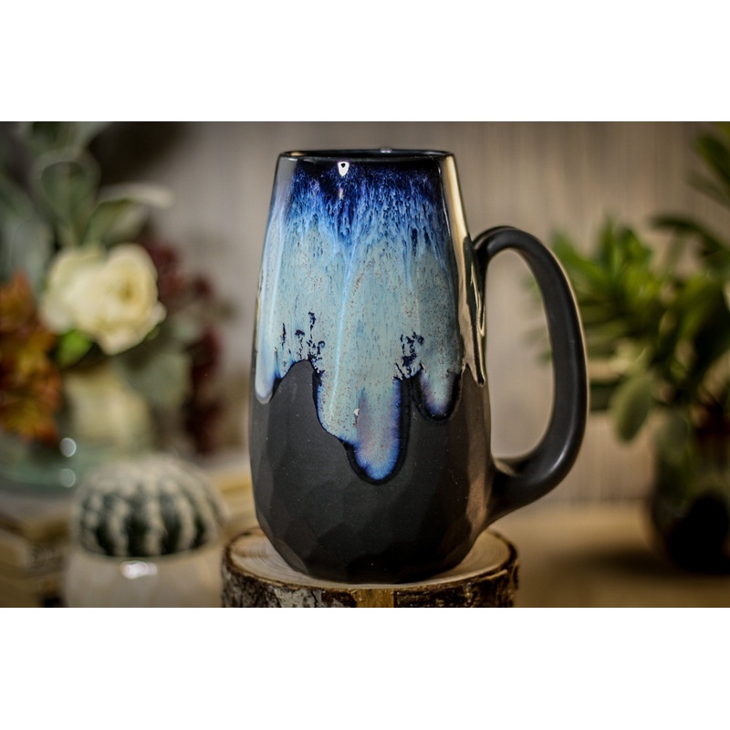 45-E Midnight Tide Crystal Mug, 25 oz.