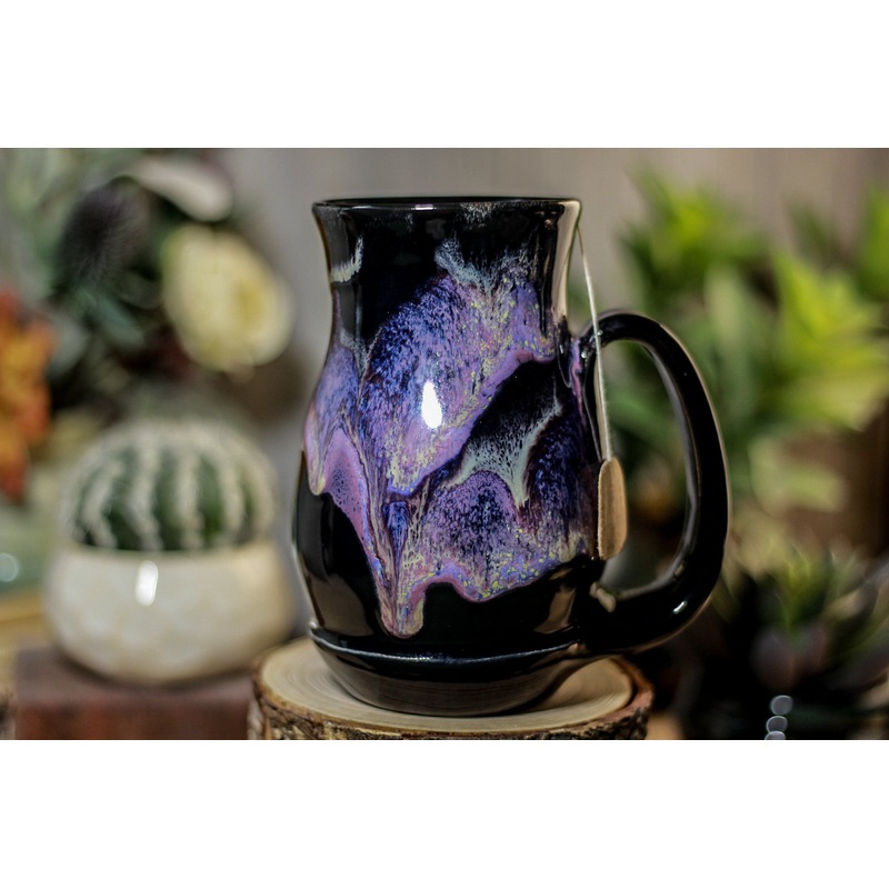 46-D Amethyst Grotto Barely Flared Notched Acorn Mug, 15 oz.