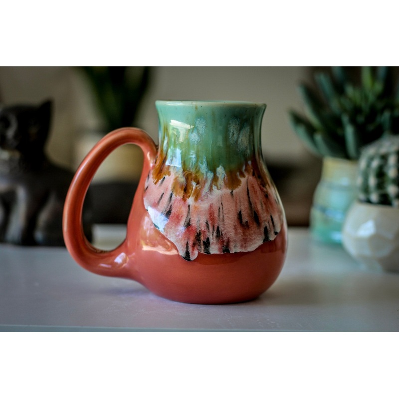 03-C Desert Spring Flared Mug, 16 oz.
