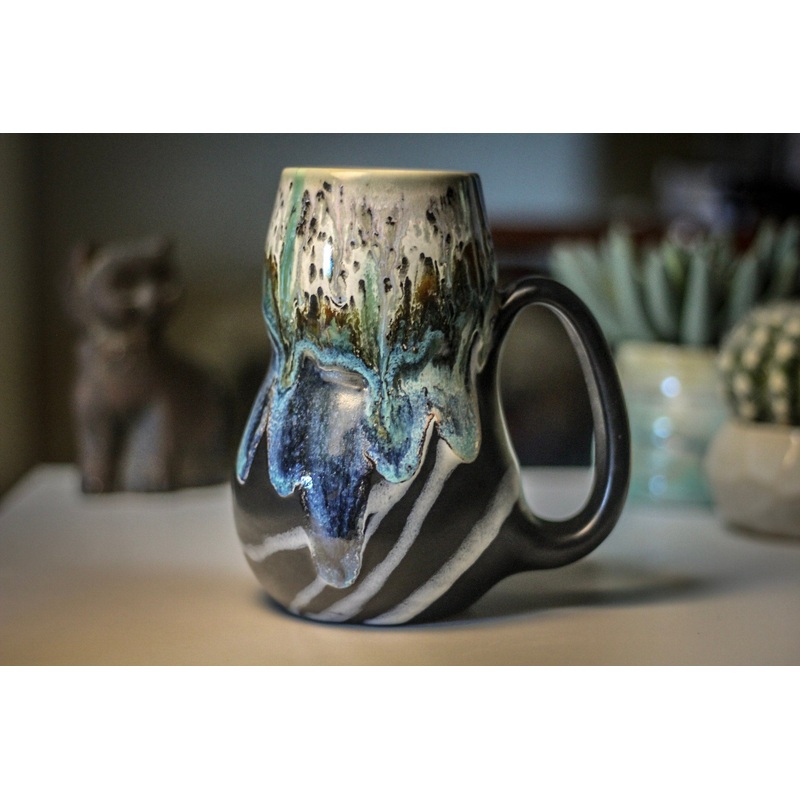 11-A Champlain Shale Gourd Mug - ODDBALL, 23 oz.