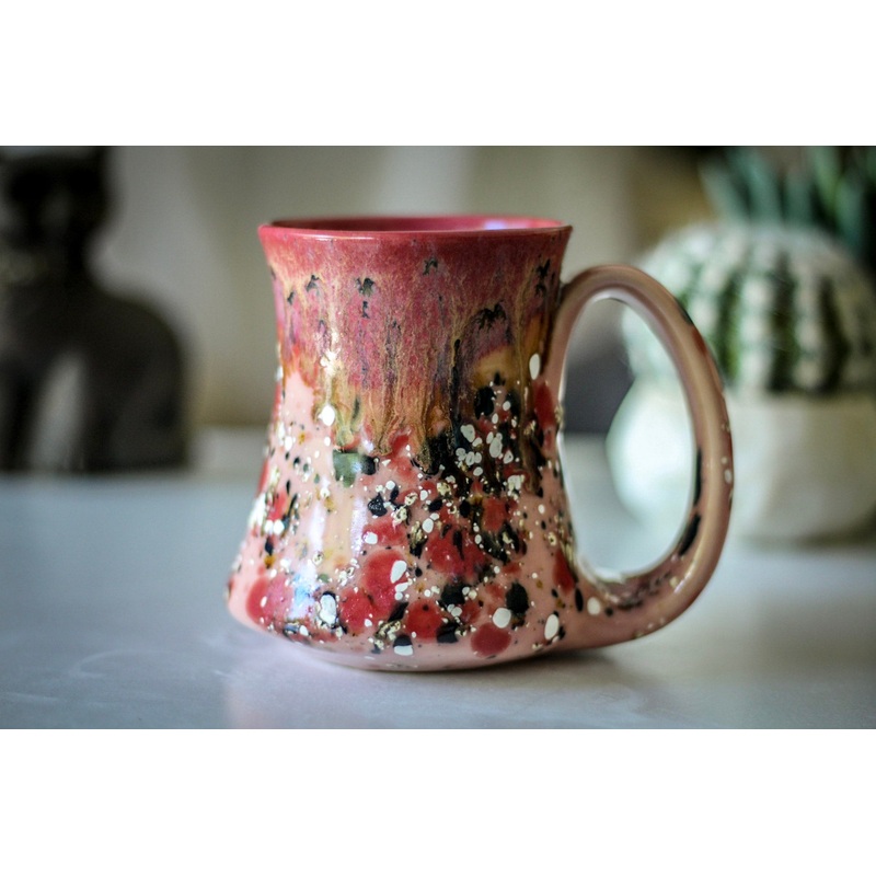 11-E EXPERIMENT Flared Mug, 12 oz.
