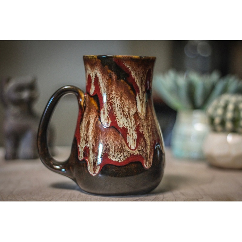 11-E Molten Beauty Barely Flared Mug, 20 oz.