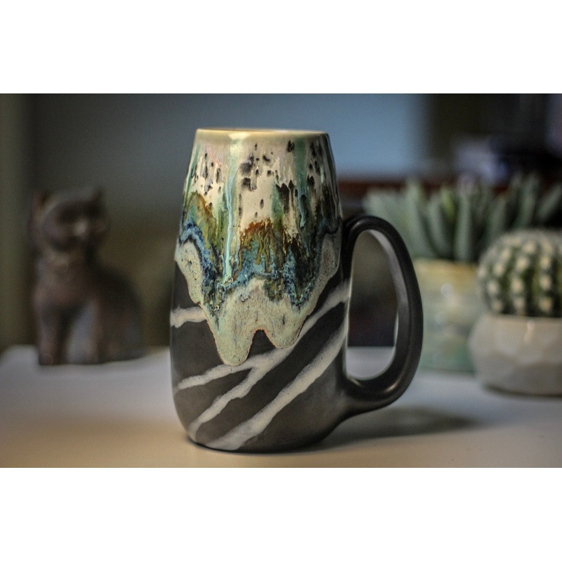 12-A Champlain Shale Mug, 22 oz.