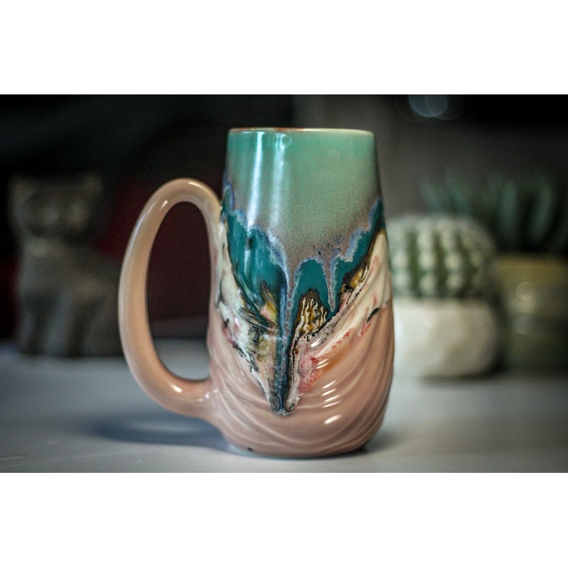 13-B Sonora Textured Mug, 17 oz.